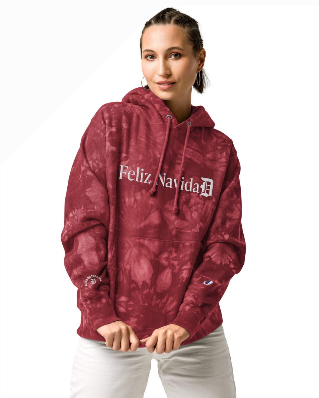 Feliz NavidaD Tie Dye Hoodie