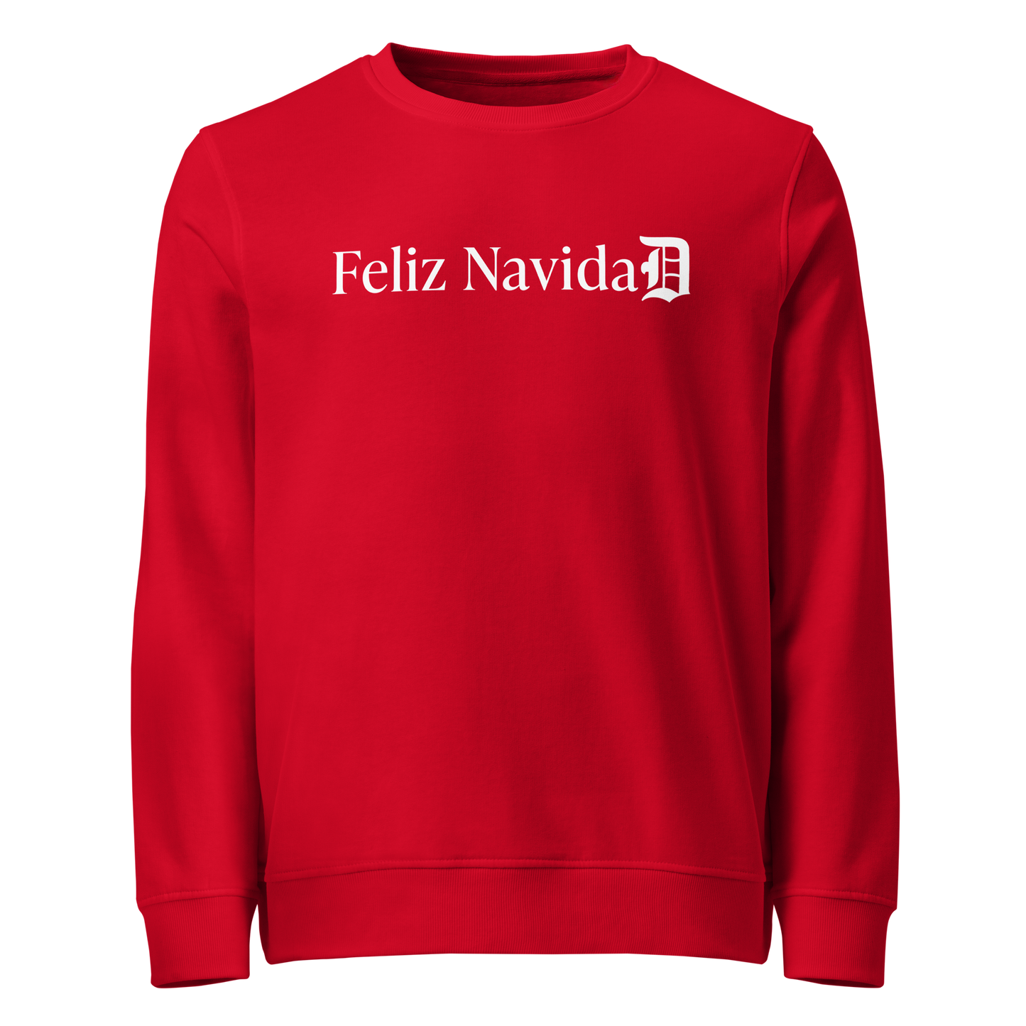 Born On The Block Feliz Navidad Sweatshirt Red