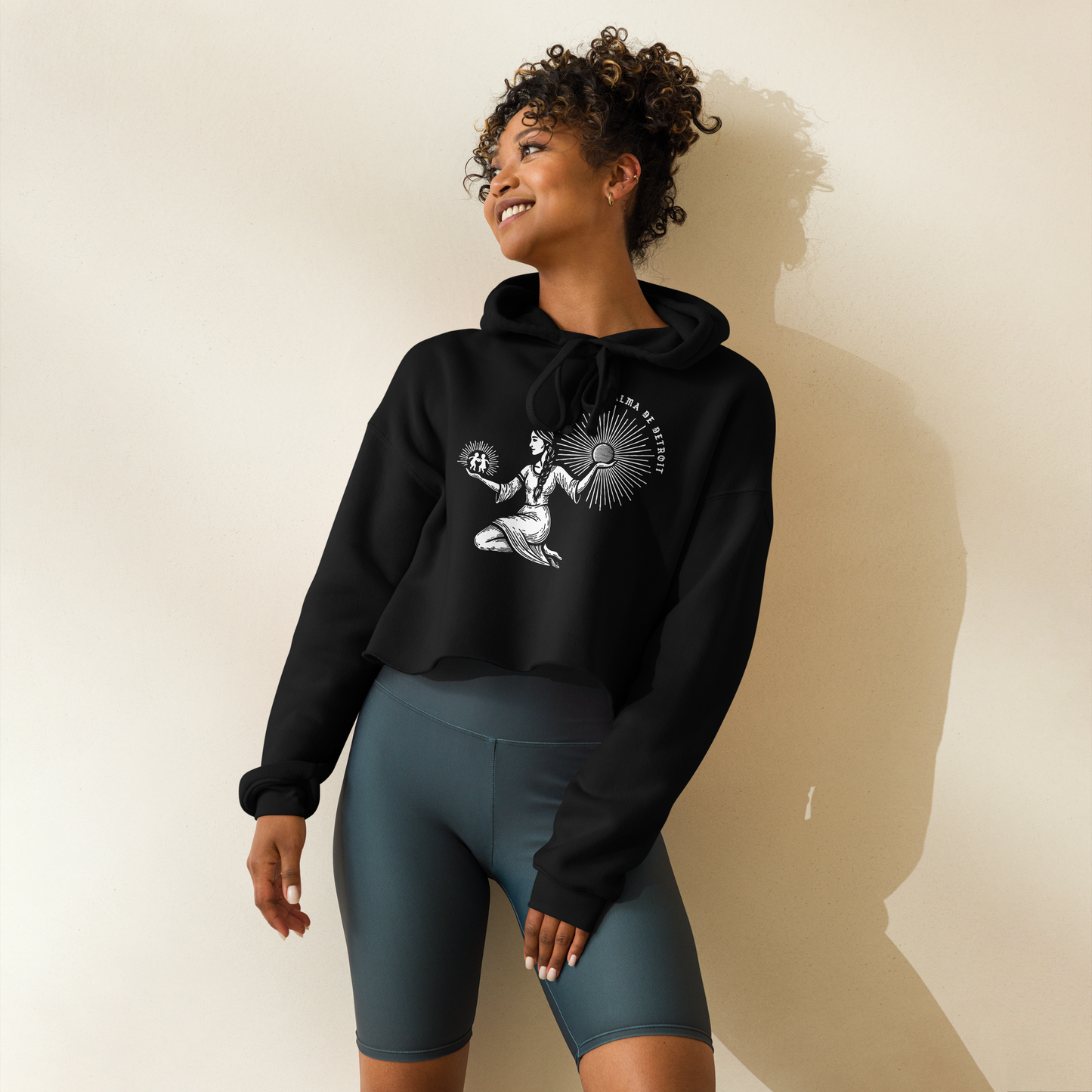 Alma de Detroit Crop Hoodie